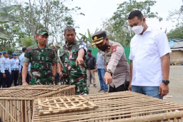 Dua Lokasi Judi Sabung Ayam di Singosari, Dibubarkan TNI - POLRI