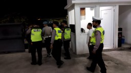 Polsek Denpasar Timur Dentim Blue Light Patrol Cegah Gangguan Kamtibmas