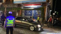 Polres Tabanan Gelar Blue Light Patrol Pada Jam Jam Rawan Malam Hari