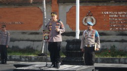 Blue Light Patrol Aspirasi Positif Masyarakat Ungkap Kapolres Karangasem Saat Apel Jam Pimpinan