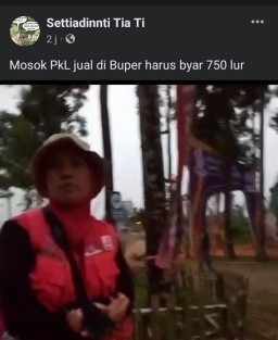Viral Video PKL Mahalnya Sewa Tempat, di Acara Jambore Buper Glagaharum