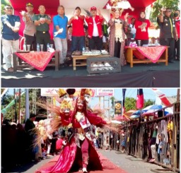 Kostum Daur Ulang Menjadi Perhatian Penonton di Acara Sekarputih Fashion Carnival 2023