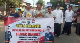 Momentum Gerak Jalan Unik HUT RI ke 78, Dengan Sosialisasi Perangi Narkoba 