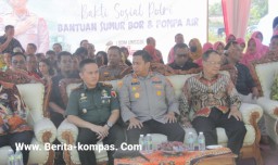 Peduli Lingkungan, Polres Bondowoso Berikan Bantuan Sumur Bor dan Pompa Air