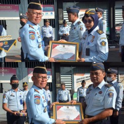 Penghormatan dan Penghargaan, Diberikan Lapas Kelas I Malang Kepada Pegawai Yang Purna Tugas