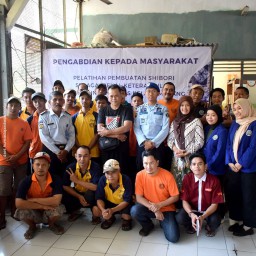 Pelatihan Pembuatan Batik Shibori Untuk WBP, Dari Lapas Kelas I Malang