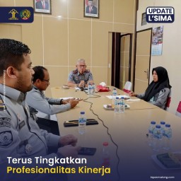 Upaya Peningkatan Profesionalitas Kinerja Pegawai, di Lapas Kelas I Malang