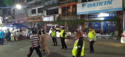 Blue Light Patrol Polres Tabanan Waspadai Kerawanan Malam Minggu