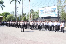 Gelar Pasukan Operasi Zebra Semeru 2023 Polres Nganjuk, Kapolres : Waspadai Peningkatan Aktivitas Masyarakat Pada Tahapan Pemilu 2024