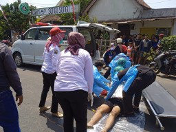 Kecelakaan Maut Menimpa Pelajar di Desa Mojosari Kauman Tulungagung