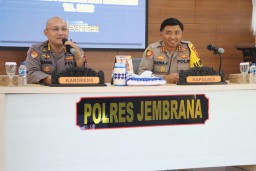 Karo Rena Polda Bali Supervisi Program dan Anggaran T.A 2023 di Polres Jembrana