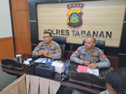 Tingkatkan Kemampuan Personil, Polres Tabanan Gelar Pelatihan Fungsi Tehnis Samapta