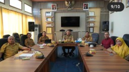 Bupati Kapuas Hulu Ikuti Rapat Dalam Rangka Peningkatan Akurasi Data Penerimaan Bantuan Sosial
