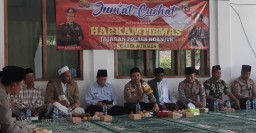 Gelar Program Jum'at Curhat, Polres Nganjuk Terima Keluhan Jamaah Masjid Al Hidayah Terkait Air Bersih