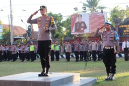 Polres Buleleng Laksanakan Upacara Hari Olahraga Nasional ke - 40