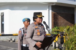 Kapolres Bandara Ngurah Rai Pimpin Upacara Haornas 2023