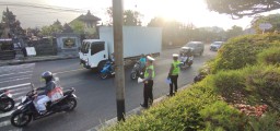 Giat Sat Lantas Polres Jembrana Dalam Rangka Operasi Zebra Agung 2023