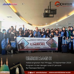 Ini Gelombang 8, CHA Tour Travel Terbangkan Puluhan Jama'ah Arofahmina