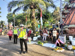Penling Penerangan Keliling Kamseltibcar Lantas Operasi Zebra Agung 2023