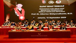 Prof Albertus Wahyurudhanto Dikukuhkan, STIK Lemdiklat Polri Tambah Guru Besar