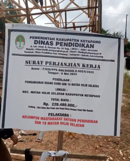 Pelaksanaan DAK Dinas Pendidikan Ketapang di Duga Keras Sarat Dengan Pungli Berjemaah