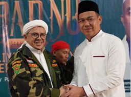 Fransiskus Diaan Menghadiri Puncak Peringatan Satu Abad Nahdlatul Ulama