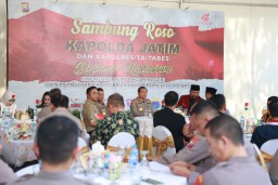 Sambung Roso Kapolda Jatim dan Mahasiswa Sinergi Wujudkan Harkamtibmas dan Pemilu Damai
