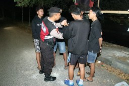 Gelar Patroli, Polres Bangkalan Antisipasi Balap Liar dan Tawuran Remaja