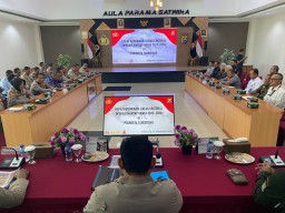 Wakapolresta Tangerang Pimpin Rakor Lintas Sektoral OMB 2023-2024