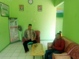 Jalin Silaturahmi Awak Media Disambut Baik Oleh Kepala KUA Cibaliung