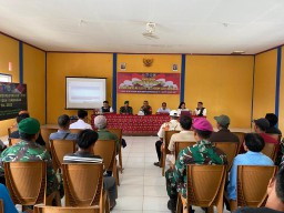 Satgas TMMD Rektas ke 118 Kodim 1204 / Sanggau Gelar Penyuluhan Pertanian dan Perikanan Kepada Masyarakat