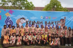Wahyudi Hidayat Buka Bumi Perkemahan Banner Betuah di Kecamatan Boyan Tanjung