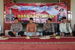 Jum’at Curhat, Polres Nganjuk Ajak Jaga Kerukunan dan Waspadai Ancaman Intoleransi