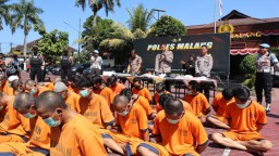 Bravo Satresnarkoba Polres Malang, Unjuk Gigi Dalam Operasi Tumpas Semeru 2023