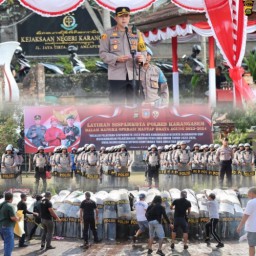 Siap Amankan Pemilu 2024, Ini Rangkaian Kegiatan Simulasi Sispamkota Polres Karangasem