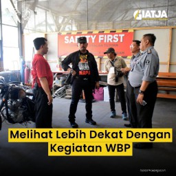 Melihat Lebih Dekat Kegiatan WBP di Lapas Kelas I Malang