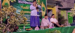 Pengurus RT,RW,LMK Menggelar Kegiatan Acara Maulid Nabi SAW, di Lapangan Pos RW.07 Cengkareng Timur