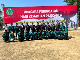 Plt. Kalapas Narkotika Kelas IIA Pamekasan Ikuti Upacara Kesaktian Pancasila Bersama PJ Bupati Pamekasan