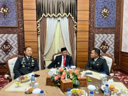 Perkuat Sinergitas, Plt. Kalapas Narkotika Kelas IIA Pamekasan Lakukan Audiensi Dengan PJ Bupati Pamekasan