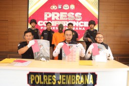 Satreskrim Polres Jembrana Ringkus Kasus Penipuan Online