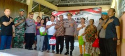 Minggu Kasih,Polres Buleleng Tali Kasih di Yayasan GPT Maranatha Ministry Singaraja