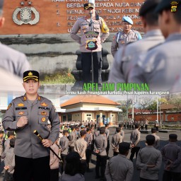 Terimakasih Penangan Karhutla Pesan Kapolres Karangasem Dalam Apel Jam Pimpinan