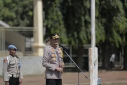 Polres Buleleng, Melaksanakan Kegiatan Simulasi Sispam Kota Dalam Rangka Kesiapan Pengamanan Tahapan Pemilu Tahun 2024