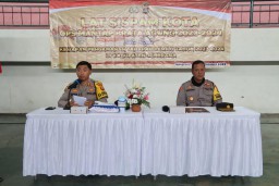 Polres Jembrana Gelar Latihan Pra Operasi Mantap Brata Agung 2023-2024