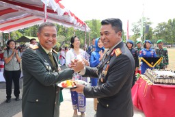 Perkuat Sinergitas TNI-Polri, Kapolda Bali Hadiri Upacara HUT TNI ke-78