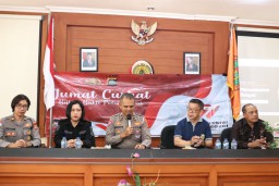 Jumat Curhat, Polda Bali Adakan Tanya Jawab Dengan Mahasiswa Kampus IKIP PGRI Bali