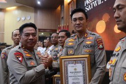 Kapolres Buleleng, Menerima Piagam Penghargaan Penyusunan Manajemen Resiko Jajaran Polda Bali