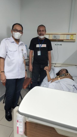 Kegiatan Telusur Direktur RSUD Cengkareng ke Pelayanan