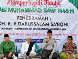 Lapas Narkotika Kelas IIA Pamekasan Menggelar Maulid Nabi Muhammad SAW 144H