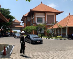 Satgas Preemtif Pam Kembali Delegasi Melalui Keberangkatan Internasional